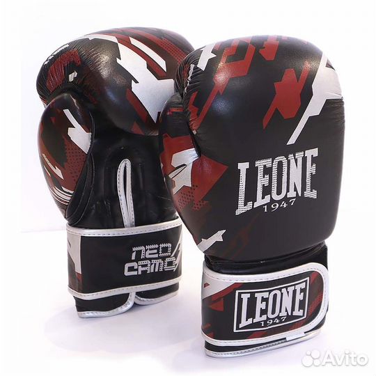 Боксерские перчатки Leone Army Кожа