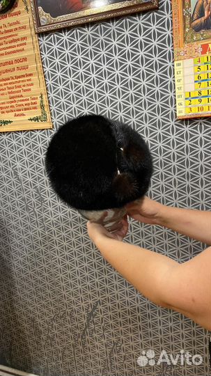 Шапка норковая женская