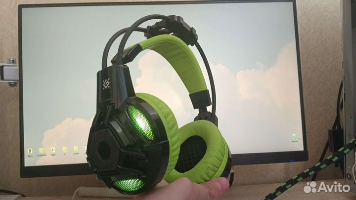 Игровые наушники defender lester