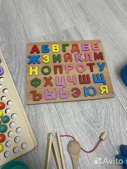 Развивающие игрушки пакетом