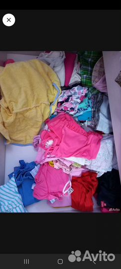 Детские вещи пакетом на девочку 6-7 лет