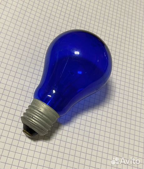 Синяя лампа Минина