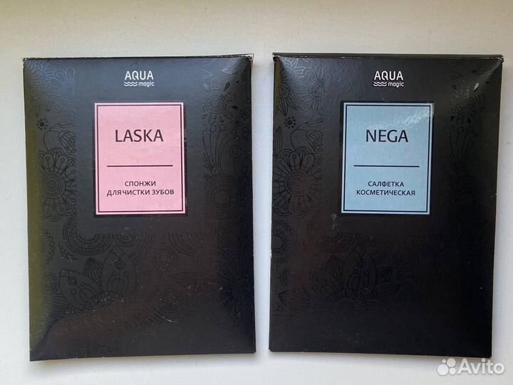 Aqua magic cалфетка Nega спонж Laska