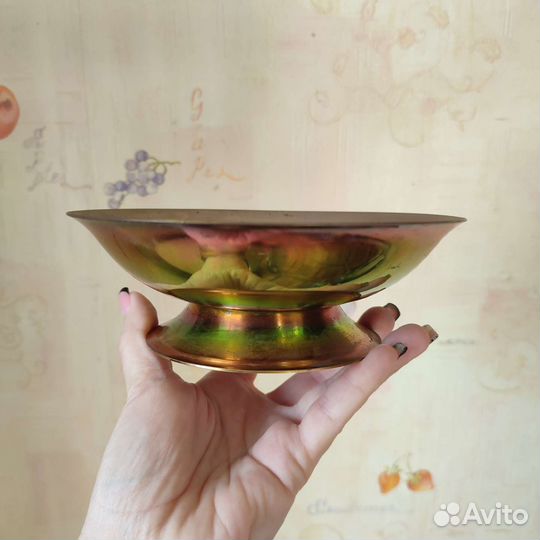 Конфетница мельхиор СССР