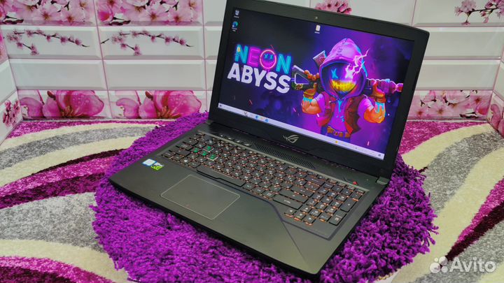 Игровой ноутбук asus/ IPS/ intel core i5/ GTX1050