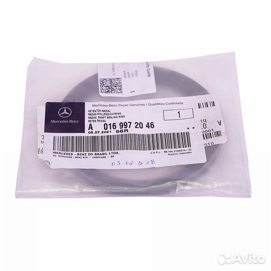 Сальник коленвала Mercedes GLE400 W167 A0169972046