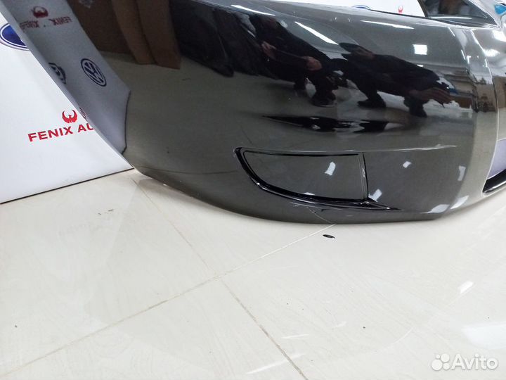 Бампер передний Лада Приора цвет Робин Гуд