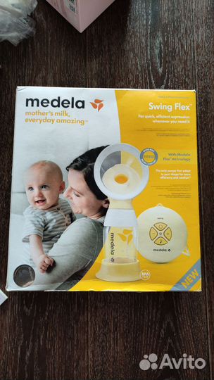 Молокоотсос Medela swing Flex электрический+ручной