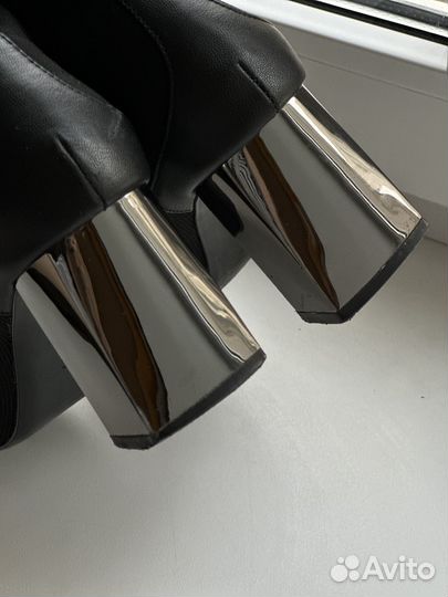 Ботильоны чулки zara 37