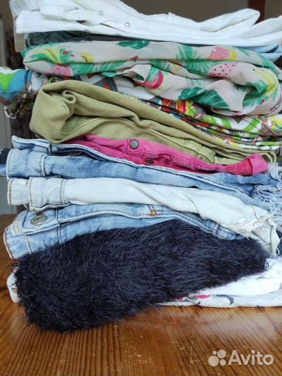 Одежда для девочки пакетом 140 (10л)