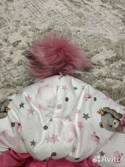 4 в 1.Зимний конверт и комбинезон на выписку