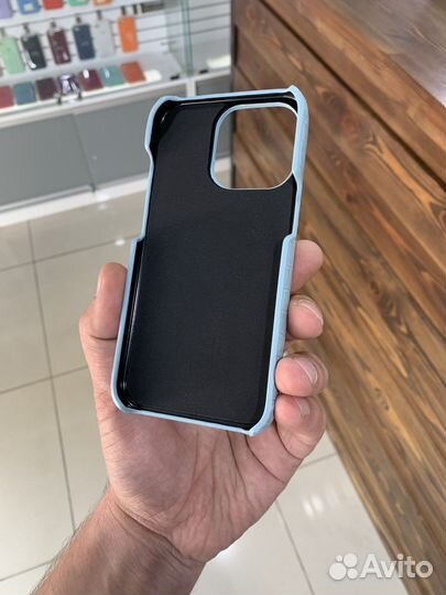 Кожаный чехол для iPhone 13/14 Pro Pro Max