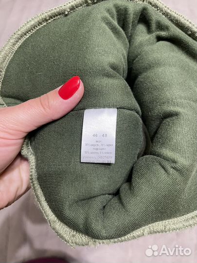 Шапка шлем для мальчика 46 48