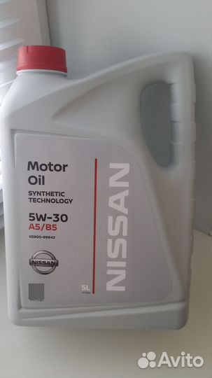 Масло моторное Nissan 5w30