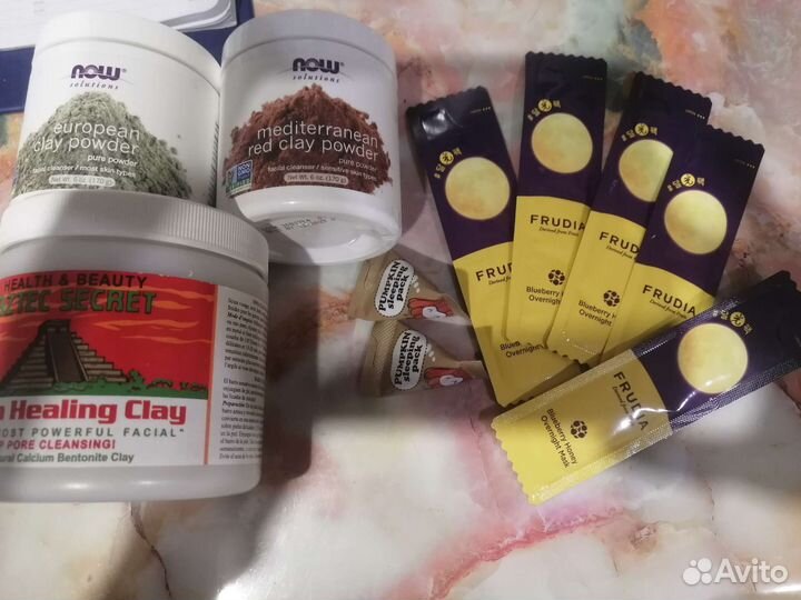 Iherb, frudia, pumpkin, aztec, now косметика