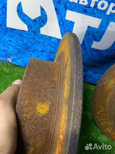 Диск тормозной задний Nissan Qashqai J10 HR16DE