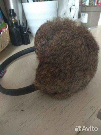 Наушники, мех натуральный