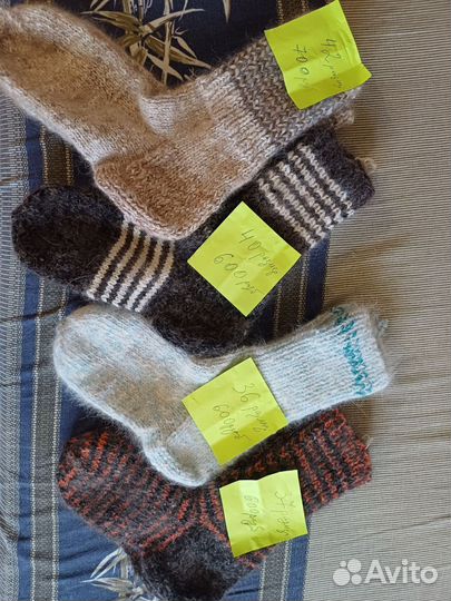 Варежки, носки из собачьего пуха