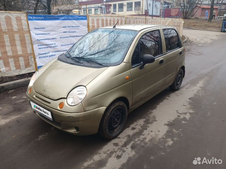 Daewoo Matiz 0.8 МТ, 2009, 118 000 км
