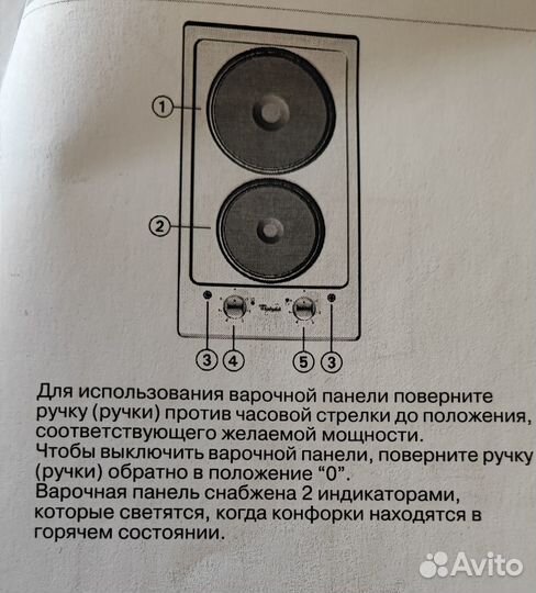 Электрическая встраиваемая варочная панель