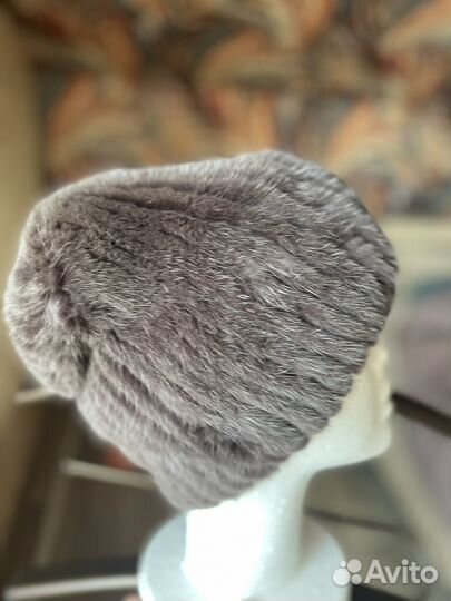 Шапка норковая женская