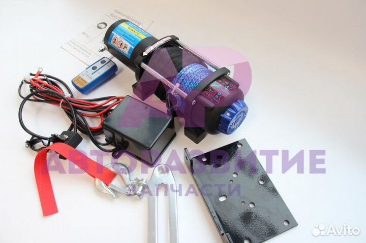 Лебедка электрическая 12V Electric Winch 5000lbs