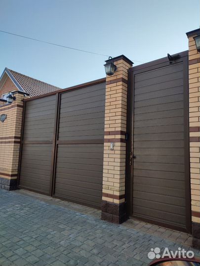 Распашные ворота 