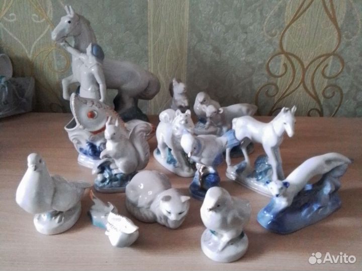 Фарфоровые статуэтки СССР