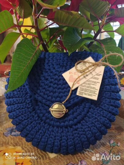 Вязаные сумки ручной работы