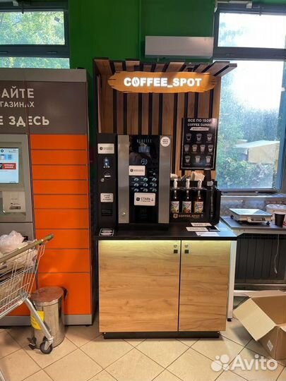 Кофейня самообслуживания бизнес под ключ