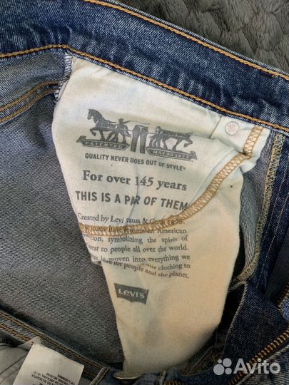 Джинсы Levi's 512 31/34 Оригинал