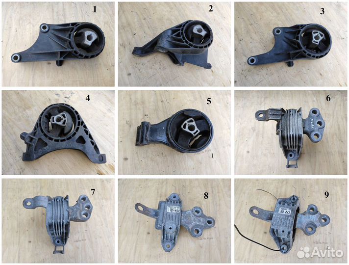 Крепление Опора Подушка двс кпп Astra J Zafira C