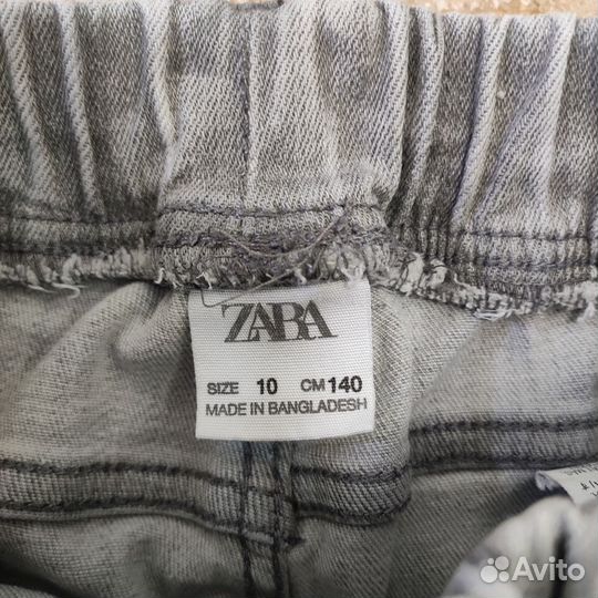 Джинсы zara 140 брюки летние Waikiki 134/140