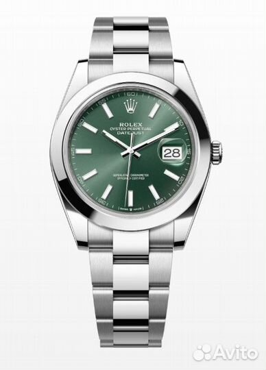 Rolex Datejust 41mm 2024 Green Dial