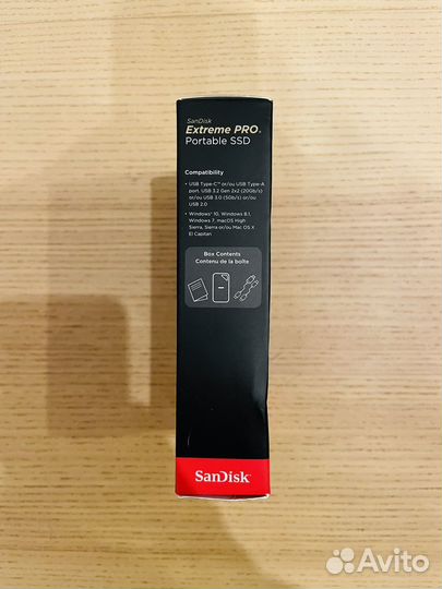 Sandisk Extreme portable ssd pro 4TB новый