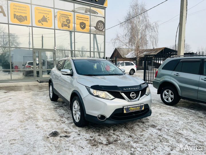 Nissan Qashqai 2.0 CVT, 2016, 132 000 км