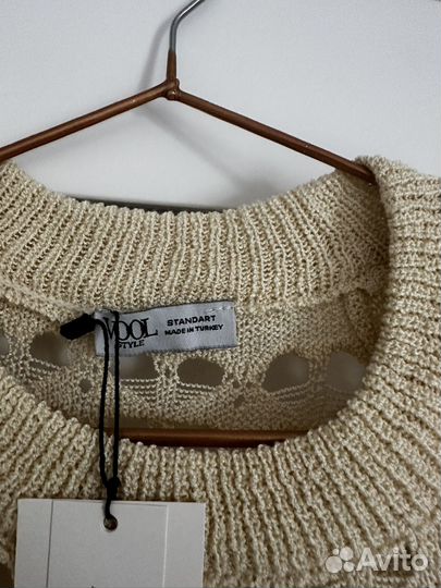 Костюм женский летний вязаный