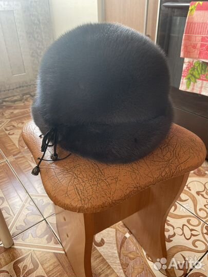 Шапка норковая женская