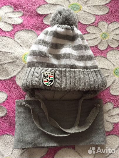 Шапки с шарфом