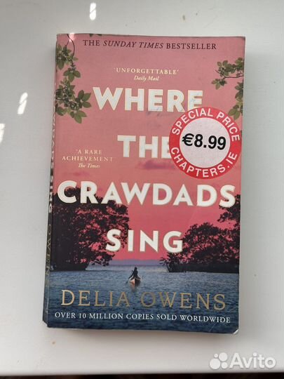 Книга на английском Where the crawdads sing