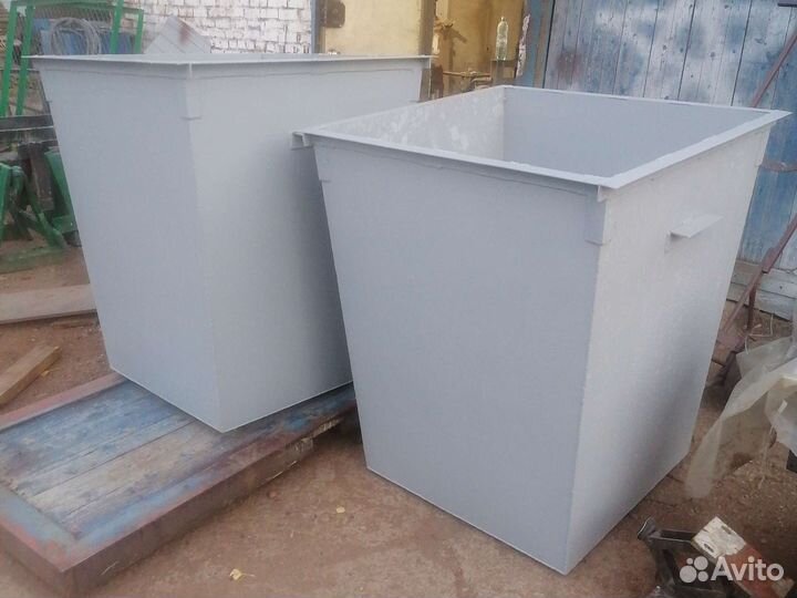 Мусорный Бак тбо 0.75м3, без крышки, без колес