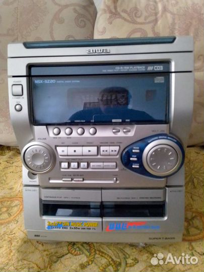 Мощный музыкальный центр aiwa(голова)