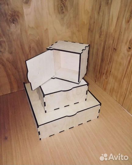 Коробка из дерева