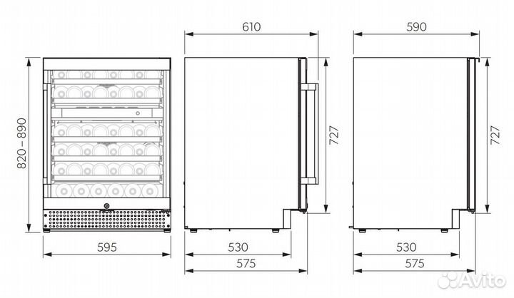 Винный шкаф Dometic D46B Design
