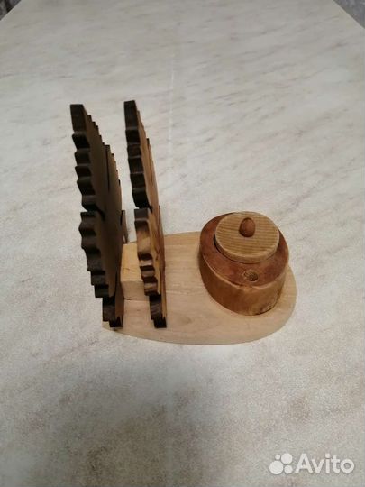 Комплект. Солонка для соли+салфетница