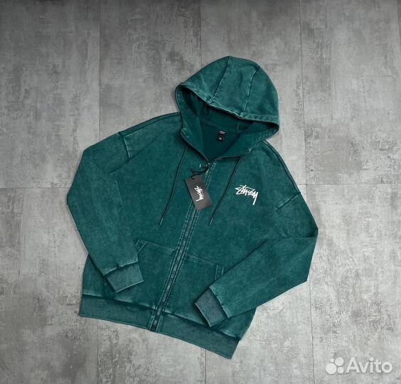 Зип худи stussy варенка