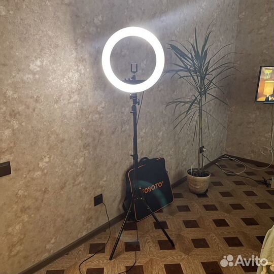 Профессиональная кольцевая лампа Fosoto