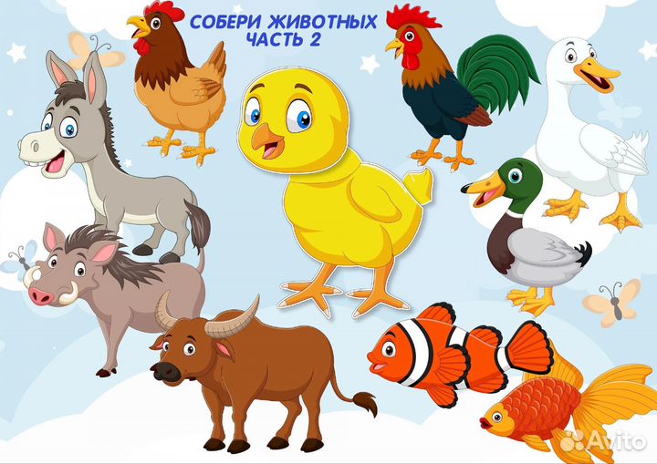 Собери животных