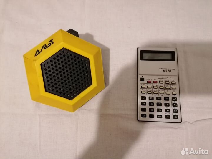 Радио и калькулятор СССР