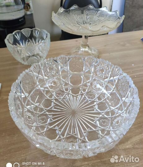 Салатник хрустальный, Чехия